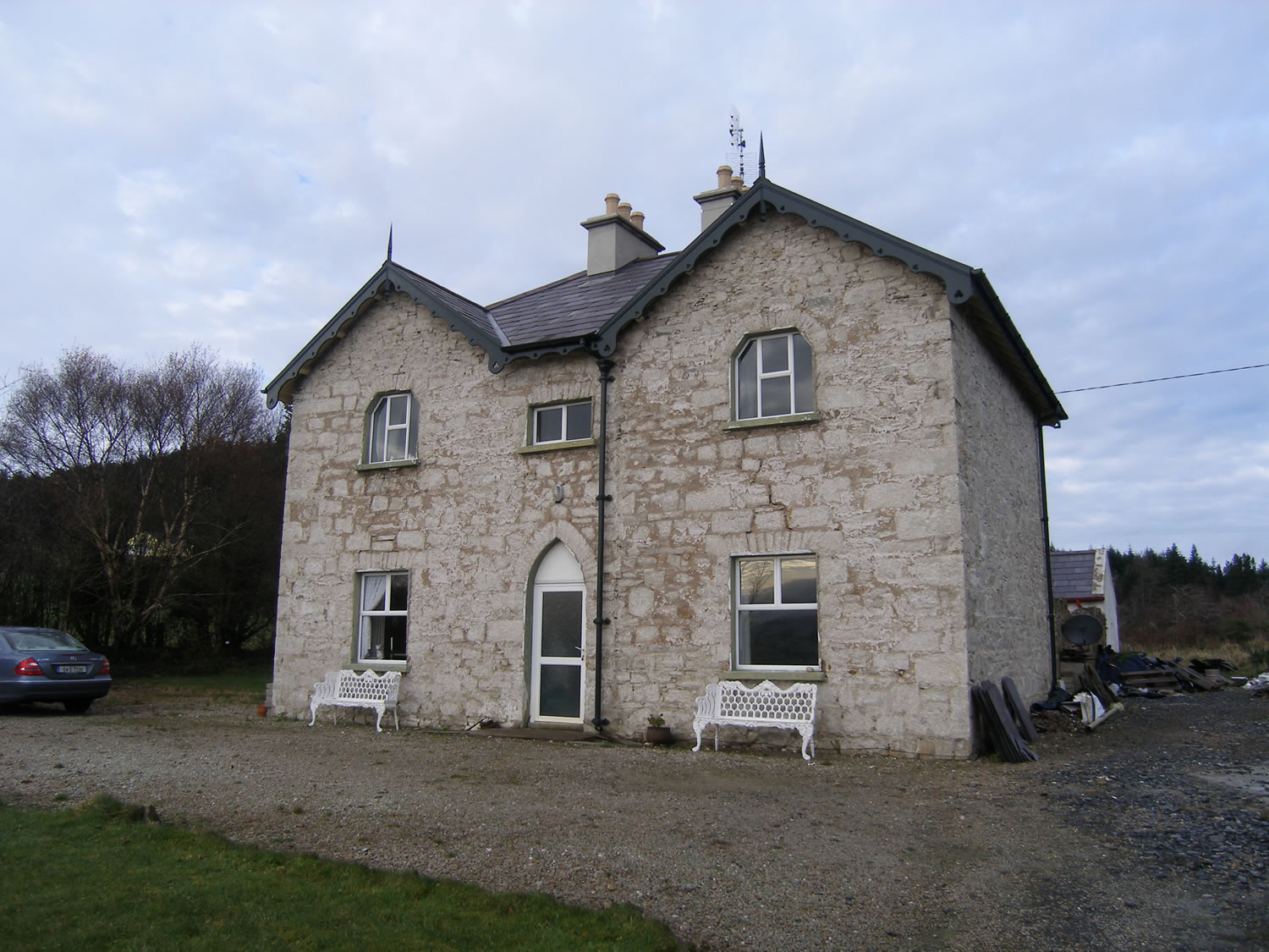 Early 19c Factors House At Ards, Co. Donegal