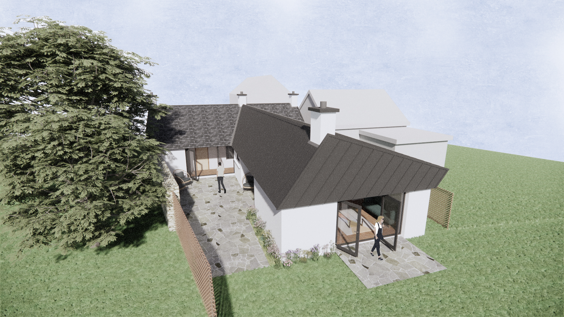 Cottage renovation and extension in Greencastle, Co. Donegal